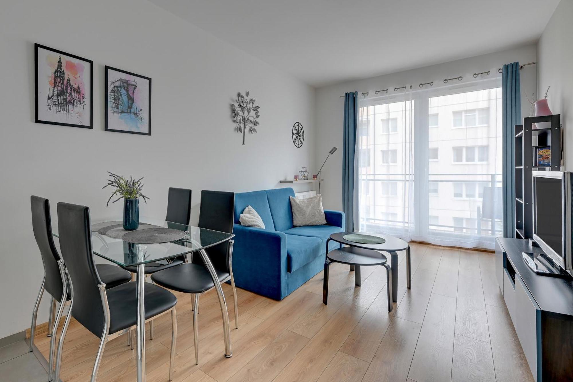 Wave Apartments Nowa Grobla Old Town Гданьск Экстерьер фото